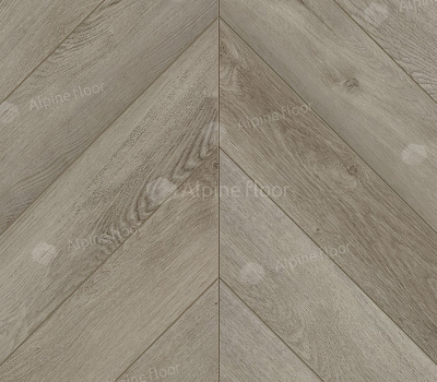 Каменный SPC ламинат Alpine Floor Chevron Alpine ДУБ ФАНТАЗИЯ