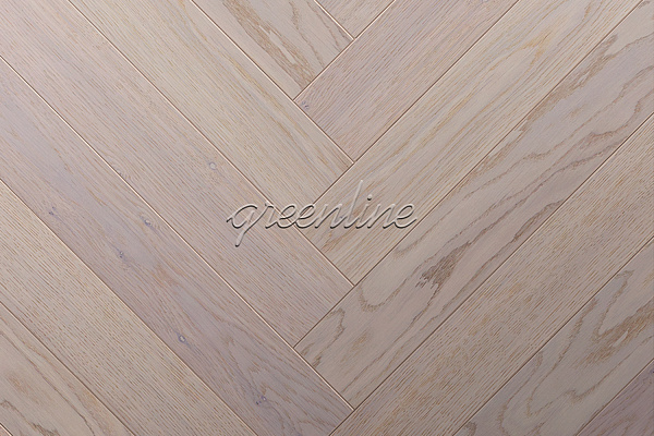 Инженерная доска Greenline Английская ёлка Matte 401 Дуб Неман 600/110мм