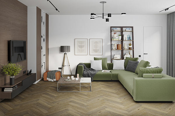 SPC ламинат Damy Floor London Английская елка Ковентри