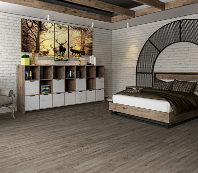 SPC ламинат Damy Floor Family Дуб Горный