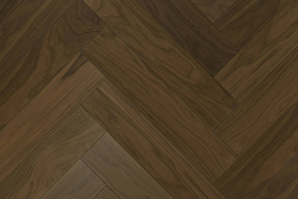 Кварцевый паркет Quartz Parquet Английская Ёлка Орех Американский 33-400-29