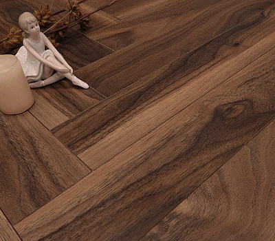Ламинат Floor Fort Walnut Tree Ёлочка Орех Кембридж