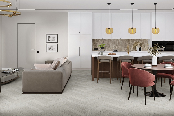 SPC ламинат Damy Floor London Английская елка Йорк