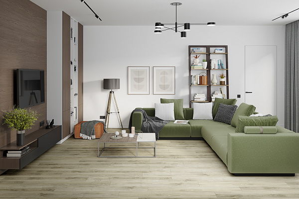 SPC ламинат Damy Floor Family Дуб Белый