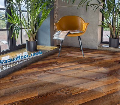 LVT ламинат AquaFloor Parquet Glue AF2510PG