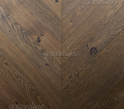Инженерная доска Greenline Французская ёлка Matte 411 Дуб Мичиган 600/125мм