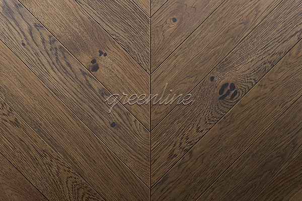 Инженерная доска Greenline Французская ёлка Matte 411 Дуб Мичиган 600/125мм
