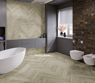 LVT ламинат Damy Floor London LVT Английская елка Бристоль