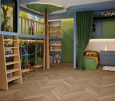 SPC ламинат Damy Floor Chevron LVT Французкая елка Сен-Клу