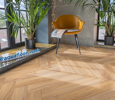 LVT ламинат AquaFloor Parquet Glue AF2515PG