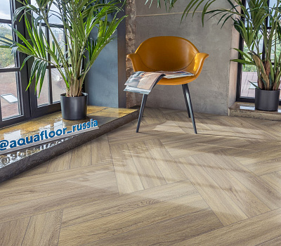 LVT ламинат AquaFloor Parquet Glue AF2503PG