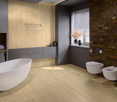 SPC ламинат Damy Floor Family Дуб Латте