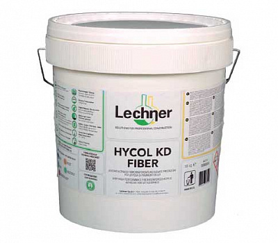 Акриловый клей с фибро-волокном Lechner HYCOL KD FIBER 18кг