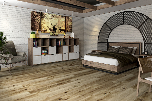 SPC ламинат Damy Floor Family Дуб Провинциальный