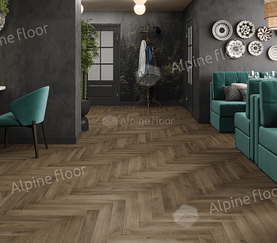 Ламинат Alpine Floor Herringbone LF102-11 Дуб Анжу
