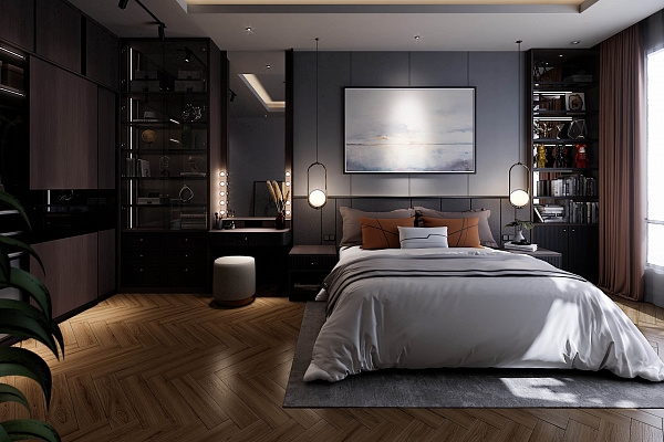 SPC ламинат Damy Floor London Английская елка Лидс