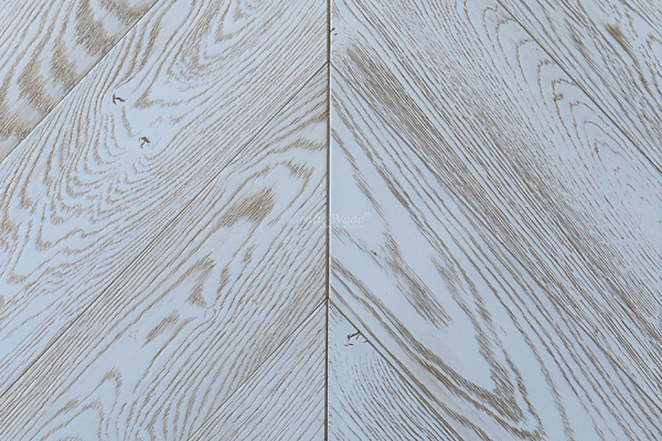 Инженерная французская елка AnticWood Патина Дуб  Золотой Пегас