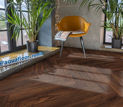 RigidVinyl ламинат AquaFloor Parquet Plus AF6025PQN+