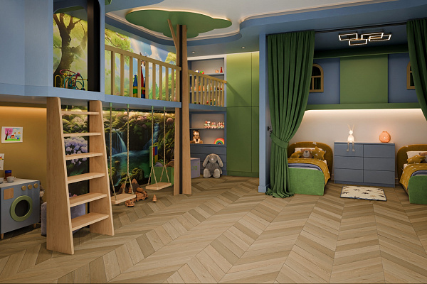 SPC ламинат Damy Floor Chevron Французкая елка Тюильри