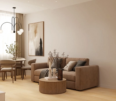SPC ламинат FirstFloor Палуба Отборный бежевый дуб