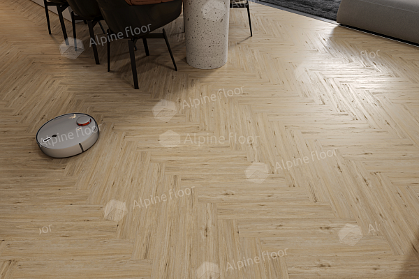 Ламинат Alpine Floor Herringbone Pro LF106-1 Дуб Лион