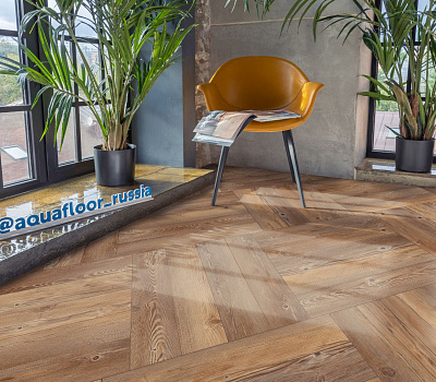 LVT ламинат AquaFloor Parquet Glue AF2509PG