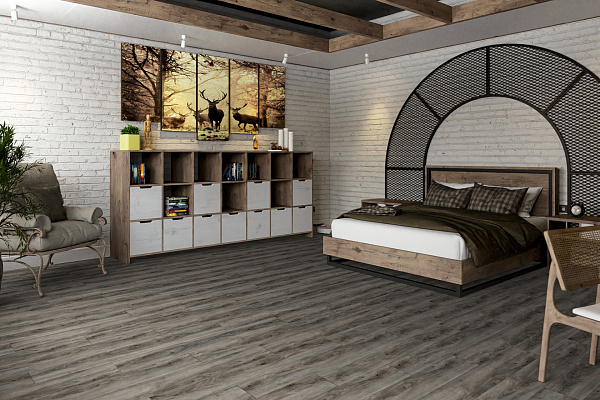 SPC ламинат Damy Floor Family Дуб Кантри