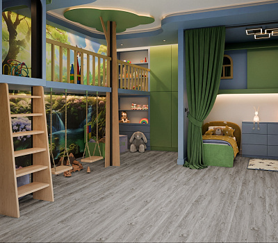 LVT ламинат Damy Floor Family LVT Дуб Английский