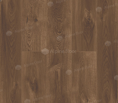 Каменный SPC ламинат Alpine Floor Premium XL Дуб Коричневый