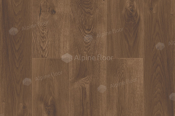 Каменный SPC ламинат Alpine Floor Premium XL Дуб Коричневый