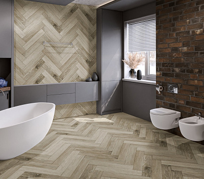 LVT ламинат Damy Floor London LVT Английская елка Честер