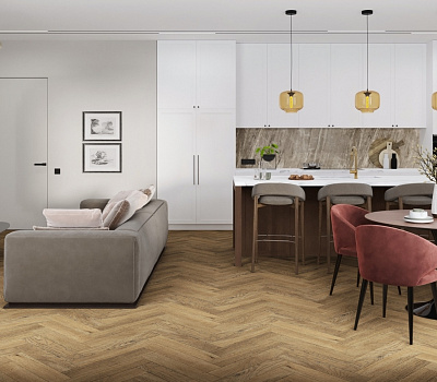 LVT ламинат Damy Floor London LVT Английская елка Кембридж