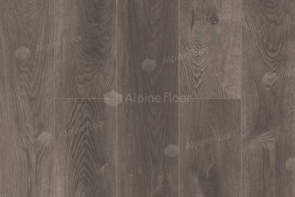 Каменный SPC ламинат Alpine Floor Premium XL Дуб Торфяной