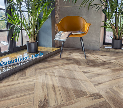 LVT ламинат AquaFloor Parquet Glue AF2505PG