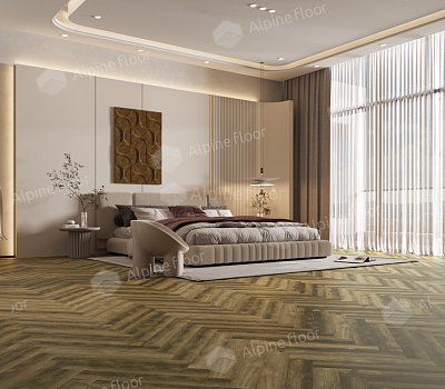 Ламинат Alpine Floor Herringbone LF102-9 Дуб Марсель