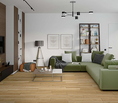 SPC ламинат Damy Floor Family Дуб Медовый
