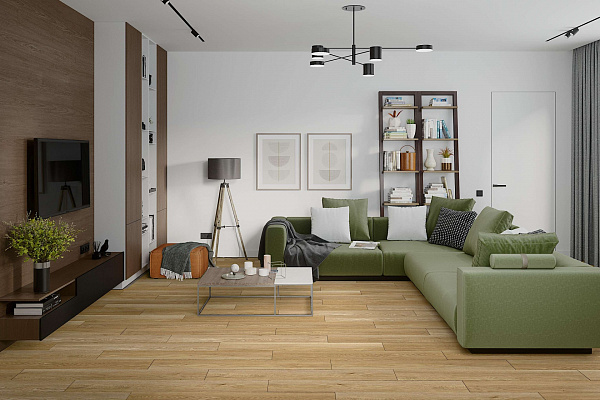 SPC ламинат Damy Floor Family Дуб Медовый