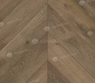 Каменный SPC ламинат Alpine Floor Chevron Alpine Дуб Ваниль Селект