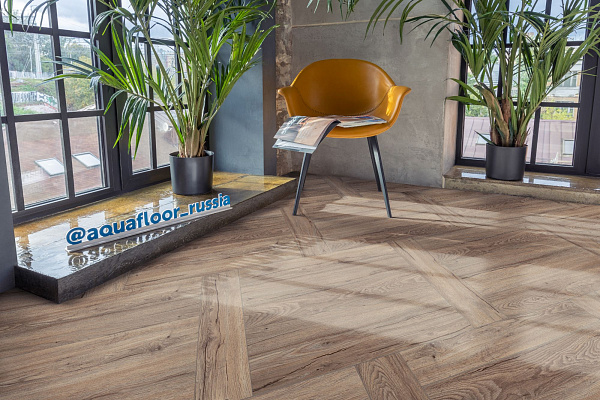 LVT ламинат AquaFloor Parquet Glue AF2506PG