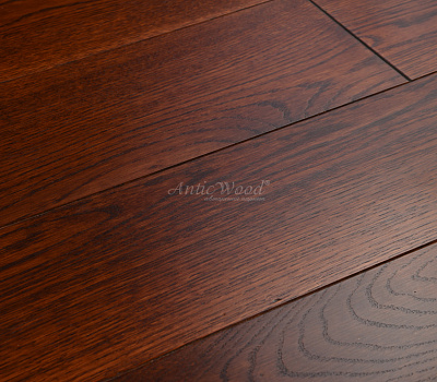Инженерная доска AnticWood Контур Дуб Гранат