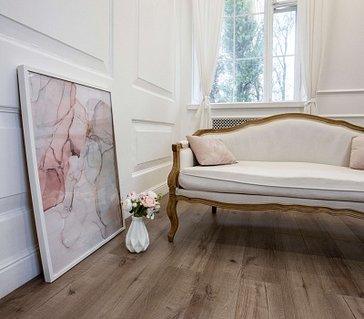 LVT ламинат Damy Floor Family LVT Дуб Изысканный
