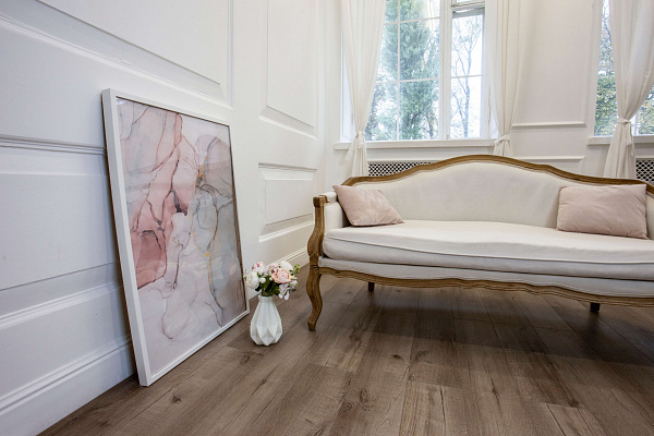 LVT ламинат Damy Floor Family LVT Дуб Изысканный