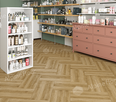 Ламинат Alpine Floor Herringbone LF102-2 Дуб Эльзас